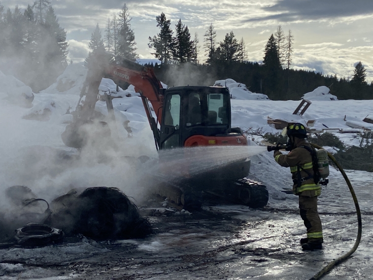 Tie Lake Transfer Station Re-Opened Following Brief Closure Due to Fire